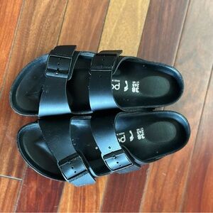 Birkenstock Papillio platform sandal.